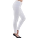 Black And White Pattern T- Shirt Black And White Pattern 3 Lightweight Velour Leggings View4