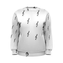 Black And White Pattern T- Shirt Black And White Pattern 7 Women s Sweatshirt