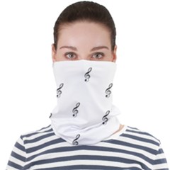 Black And White Pattern T- Shirt Black And White Pattern 7 Face Seamless Bandana (Adult)