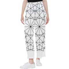 Black And White Pattern T- Shirt Black And White Pattern 8 Women s Pants  by maxcute