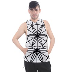 Black And White Pattern T- Shirt Black And White Pattern T- Shirt Men s Sleeveless Hoodie by maxcute