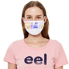 Blocks T- Shirt Blockage Abstract Art 2 T- Shirt Cloth Face Mask (adult) by maxcute