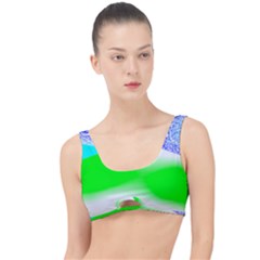 Blue Green Black Abstract Art T- Shirt Blue Green Black Abstract Art T- Shirt The Little Details Bikini Top by maxcute