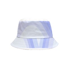 Blue Ridge Mountains T- Shirt Mountain Range T- Shirt Bucket Hat (kids) by maxcute