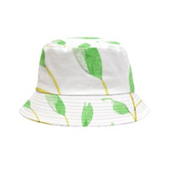 Boho Leaf Pattern T- Shirt Boho Leaf Pattern8 Inside Out Bucket Hat by maxcute