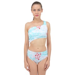 Botanical T- Shirt Botanical Attractive Indian Flower T- Shirt Spliced Up Two Piece Swimsuit by maxcute