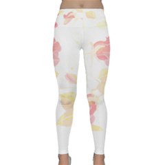 Botanical T- Shirt Botanical Beautiful Flowered T- Shirt Classic Yoga Leggings by maxcute