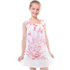 Botanical T- Shirt Botanical Charming Bridal Flowers T- Shirt Kids  Cross Back Dress by maxcute