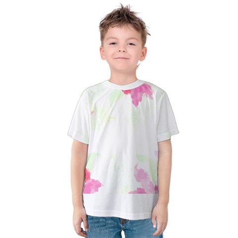 Botanical T- Shirt Botanical Creative Flora T- Shirt Kids  Cotton Tee by maxcute