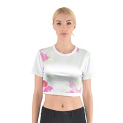 Botanical T- Shirt Botanical Creative Flora T- Shirt Cotton Crop Top by maxcute