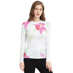 Botanical T- Shirt Botanical Creative Flora T- Shirt Women s Long Sleeve Rash Guard by maxcute