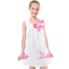 Botanical T- Shirt Botanical Creative Flora T- Shirt Kids  Cross Back Dress by maxcute