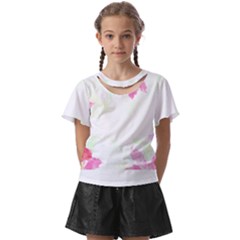 Botanical T- Shirt Botanical Creative Flora T- Shirt Kids  Front Cut Tee by maxcute