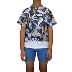 Botanical T- Shirt Botanical Creative Florida Beans T- Shirt Kids  Short Sleeve Swimwear by maxcute