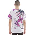 Botanical T- Shirt Botanical Creative Flower Mounted T- Shirt Men s Sport Mesh Tee View2