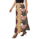 Botanical T- Shirt Botanical Delicate Floral T- Shirt Tiered Ruffle Maxi Skirt View2