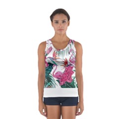 Botanical T- Shirt Botanical Fascinating Floral T- Shirt Sport Tank Top  by maxcute