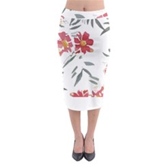 Botanical T- Shirt Botanical Graceful Chag T- Shirt Midi Pencil Skirt by maxcute