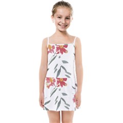 Botanical T- Shirt Botanical Graceful Chag T- Shirt Kids  Summer Sun Dress by maxcute