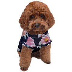 Botanical T- Shirt Botanical Graceful Pattern T- Shirt Dog T-shirt by maxcute