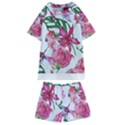 Botanical T- Shirt Botanical Graceful Revival T- Shirt Kids  Swim Tee and Shorts Set View1