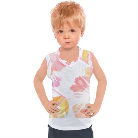 Botanical T- Shirt Botanical Magnificent Trumpet T- Shirt Kids  Sport Tank Top by maxcute