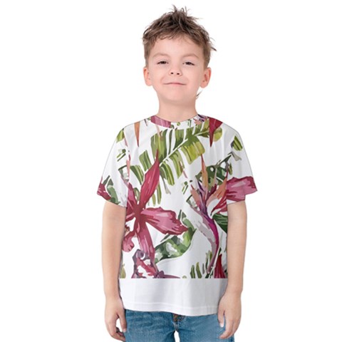 Botanical T- Shirt Botanical Majestic Counterfloor T- Shirt Kids  Cotton Tee by maxcute