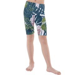 Botanical T- Shirt Botanical Majestic Unloading T- Shirt Kids  Mid Length Swim Shorts by maxcute