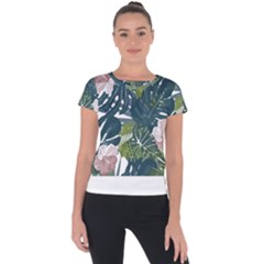 Botanical T- Shirt Botanical Majestic Unloading T- Shirt Short Sleeve Sports Top  by maxcute