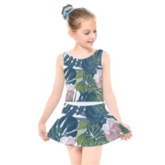 Botanical T- Shirt Botanical Majestic Unloading T- Shirt Kids  Skater Dress Swimsuit by maxcute