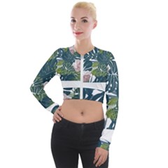 Botanical T- Shirt Botanical Majestic Unloading T- Shirt Long Sleeve Cropped Velvet Jacket by maxcute