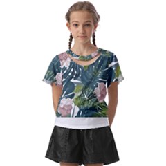 Botanical T- Shirt Botanical Majestic Unloading T- Shirt Kids  Front Cut Tee by maxcute