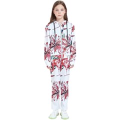 Botanical T- Shirt Botanical Pattern Hummingbird T- Shirt Kids  Tracksuit by maxcute