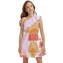 Bowl T- Shirt Bowls T- Shirt Kids  One Shoulder Party Dress by maxcute