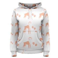 Boxer Dog Pattern T- Shirt Boxer Dog Cute Pattern T- Shirt Women s Pullover Hoodie by maxcute