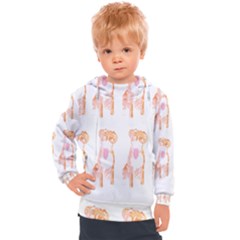 Boxer Dog Pattern T- Shirt Boxer Dog Pattern T- Shirt (1) Kids  Hooded Pullover by maxcute