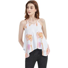 Boxer Dog Pattern T- Shirt Boxer Dog Pattern T- Shirt (1) Flowy Camisole Tank Top by maxcute