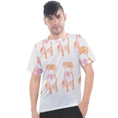 Boxer Dog Pattern T- Shirt Boxer Dog Pattern T- Shirt (1) Men s Sport Top