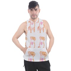 Boxer Dog Pattern T- Shirt Boxer Dog Pattern T- Shirt (1) Men s Sleeveless Hoodie by maxcute