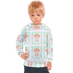 Boxer Dog Pattern T- Shirt Boxer Dog Pattern T- Shirt Kids  Hooded Pullover by maxcute