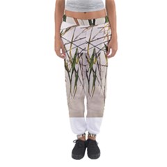 Branches T- Shirt Green Leaves, Branches, Green, Wallart, Summer, Nature, Digital, Art, Minimal, Tro Women s Jogger Sweatpants by maxcute