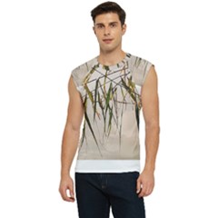 Branches T- Shirt Green Leaves, Branches, Green, Wallart, Summer, Nature, Digital, Art, Minimal, Tro Men s Raglan Cap Sleeve Tee by maxcute