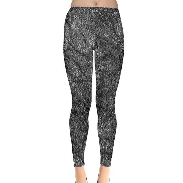 Stretch Marks Abstract Grunge Design Leggings 