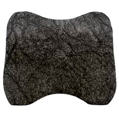 Stretch Marks Abstract Grunge Design Velour Head Support Cushion by dflcprintsclothing