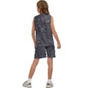 Stretch Marks Abstract Grunge Design Kids  Basketball Mesh Set View4