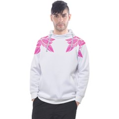 Breast Cancer T- Shirt Pink Ribbon Breast Cancer Survivor - Flowers Breast Cancer T- Shirt Men s Pullover Hoodie by maxcute