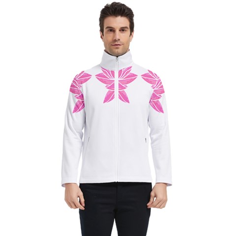 Breast Cancer T- Shirt Pink Ribbon Breast Cancer Survivor - Flowers Breast Cancer T- Shirt Men s Bomber Jacket by maxcute