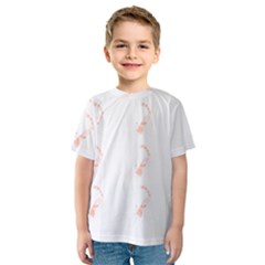 Brown Cat Pattern T- Shirt Cute Cat Pattern For Cat Lovers T- Shirt Kids  Sport Mesh Tee