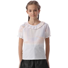 Building T- Shirt Building T- Shirt Kids  Frill Chiffon Blouse by maxcute