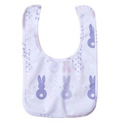 Bunnies T- Shirt Easter Bunnies Pattern T- Shirt Baby Bib by maxcute